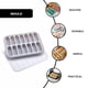thumbnail image 5 of 1 bandeja de silicona para cubitos de hielo, molde para salchichas, para hornear, suministros para hornear, 5 of 8