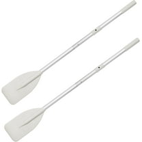 2Pcs Dinghy Oars Kayak Paddle Boat Paddle Boat Oars Oars for Row Boat, Rod Water Sports Paddle Grey Aluminium Alloy Oars Canoe Kayak for Inflatable Boat Canoe Water Marine Sports Rowing