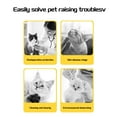 thumbnail image 4 of Sunflower Elizabethan Collar Soft Pet Recovery Cone for 2-15 Lbs Cats and Small Dogs Sterilization Wound Healing Anti-Licking Protective Headgear, Yellow Size L, 4 of 8