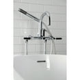 thumbnail image 4 of Aqua Vintage CCK8401DKL Concord Freestanding Tub Faucet with Supply Line, Stop Valve, Polished Chrome, 4 of 7