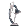 thumbnail image 2 of Estatua de bailarina, elegante estatua artesanal, decoración del hogar para sala de estar, dormitorio, mueble de vino, escritorio, mueble de TV, 2 of 14