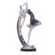 thumbnail image 2 of Estatua de niña bailando, estatua artesanal elegante de bailarina, decoración del hogar para sala de estar, dormitorio, gabinete de vino, escritorio, gabinete de TV, 2 of 5