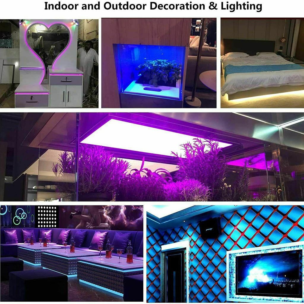 Tira LED, luces Led RGB para dormitorio tira de luz de Color resistente al  agua con mando a , 5050 
