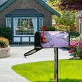 thumbnail image 5 of Yayeee Mailbox Cover Magnetic Standard Size Post Box Cover Wrap Decor, Black Cat Walking, 5 of 9