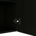 thumbnail image 3 of Miekor Furniture Wall Cabinet Ontario, Double Door, Black Wengue Finish 123032, 3 of 9