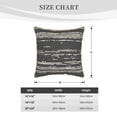 thumbnail image 4 of YFYANG Square Velvet Decorative Throw Pillow, 16"x16" Black Vintage Watercolor Texture Pattern Sofa Bed Cushion Pillows, 4 of 7