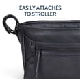 thumbnail image 2 of Bolsa organizadora ajustable para cochecito Itzy Ritzy, negra, 2 of 7