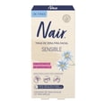 thumbnail image 1 of Nair Tiras de Cera Fría Facial Sensible 36 piezas. Marca Probada por Dermatólogos, 1 of 8
