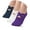 purple; blue; white, variant on Yoga Socks No Slip for Women, 3 Pack, Multicolor, Ideal for Pilates, Ballet, Dance, Barefoot Workout