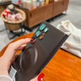 thumbnail image 4 of Luxury Metallic Magnetic For Magsafe Soft Case For Samsung Galaxy S24 S23 S22 S21 Plus Ultra FE Note 10 20 Wireless Charge Funda GY For Note 20 Ultra, 4 of 6