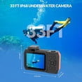 thumbnail image 3 of Cámara Subacuática 4K de 33 Pies, Cámara Impermeable con Pantallas Duales, Cámara Digital de 48 MP con Enfoque Automático para Hacer Snorkel, 3 of 5