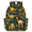 Black, variant on Cactus Desert Travel Backpack for Adults, Breathable Adjustable Strap Casual Daypack, Lightweight Western Landscape Work Laptop Backpack