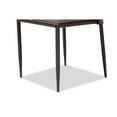thumbnail image 2 of Set of 4 Baxton Studio Pascha Modern and Contemporary Brown Faux Leather Upholstered Dining Chairs, 2 of 5