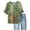 Army Green, variant on YYUIJK Womens Floral Printed T Shirts Short Sleeve Tops Dressy Casual Blouses Spring Summer Outfits White S