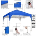 thumbnail image 5 of Topeakmart 10x10 Ft Instant Pop Up Canopy with Roller Bag & Sandbags, Blue, 5 of 7