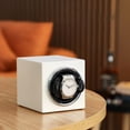 thumbnail image 1 of Enrollador automático de un reloj, Mini almacenamiento de joyería de material cuero PU, soporte de reloj USB, caja de reloj para relojes mecánicos, Fernando Enrollador de reloj automático, 1 of 8
