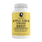 Mastermind Naturals Apple Cider Vinegar Capsules 1300mg - Healthy Weight Loss, Diet, Keto, Digestion, Detox, Immune - Powerful Cleanser & Appetite Suppressant Non-GMO - 60 ACV Pills