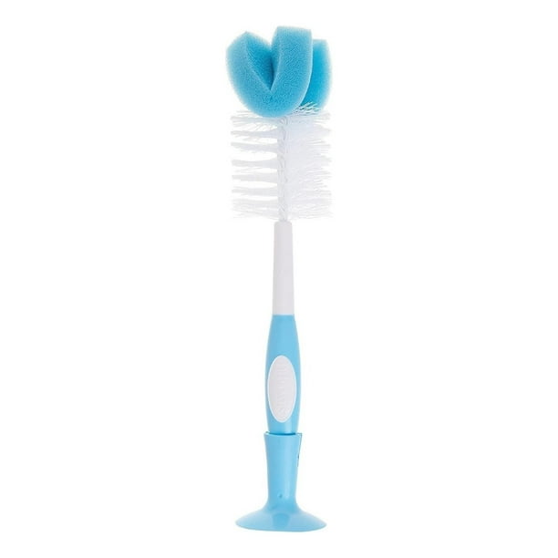 Dr Browns Cepillo Azul Para Lavar Biberones Y Mamila Celeste azul