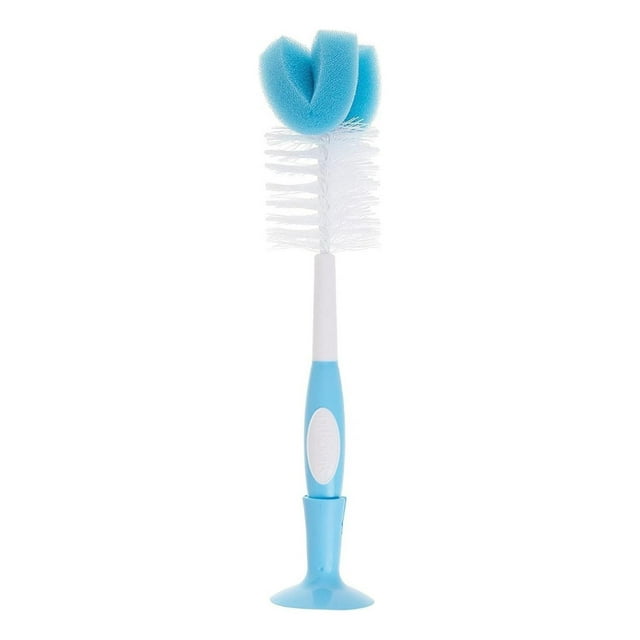 Dr Browns Cepillo Azul Para Lavar Biberones Y Mamila Celeste azul