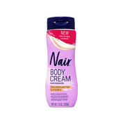2 Pack - Nair Body Cream Hair Remover, Cocoa Butter and Vitamin E, Body Hair Removal Cream for Women, 7.9 oz
