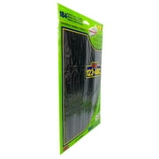 Hy-Ko 3 Vinyl Self-Adhesive Black Letters and Numbers Kit, 184 Pieces