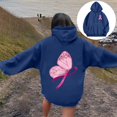 thumbnail image 2 of Chandail à Capuche Imprimé à Manches Longues pour Femmes, Ample, Oversize, Chandail, Blouse, 2 of 5