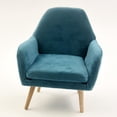 thumbnail image 1 of Silla de de , silla de miniatura de 1: 6 modelo Mini sillón de muebles adecuado para - Azul Hugo Miniaturas de casa de muñecas, 1 of 8