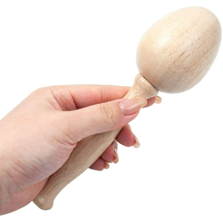 Darning Egg Kit  Easy Grip Sock Darning Kit,Wooden Darning Egg
