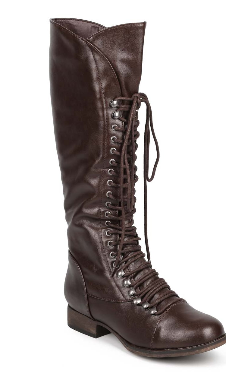breckelles lace up boots