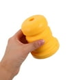 thumbnail image 3 of WRITWAA 2Pcs Bumper Stop Yellow Polyurethane Cushion For Cars Suitable For Parking Protection, 3 of 8