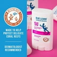 thumbnail image 3 of BLUE LIZARD Mineral Sunscreen Stick with Zinc Oxide SPF 50+ Water Resistant UVAUVB Protection Easy to Apply Fragrance Free.5 oz, Baby, Unscented, 0.5 Ounce, 3 of 3