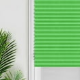 thumbnail image 6 of Yipa 35 x 59 Inch Self Adhesive Cordless Blackout Pleated Blinds Shades for Indoor Window Covers, Non-Woven Room Darkening Curtains, Easy to Install, 1-Pack, Green, 6 of 13