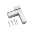 thumbnail image 5 of Soporte de estante de madera/vidrio ajustable macizo para montaje en pared, 2 piezas, cepillado, 5 of 5