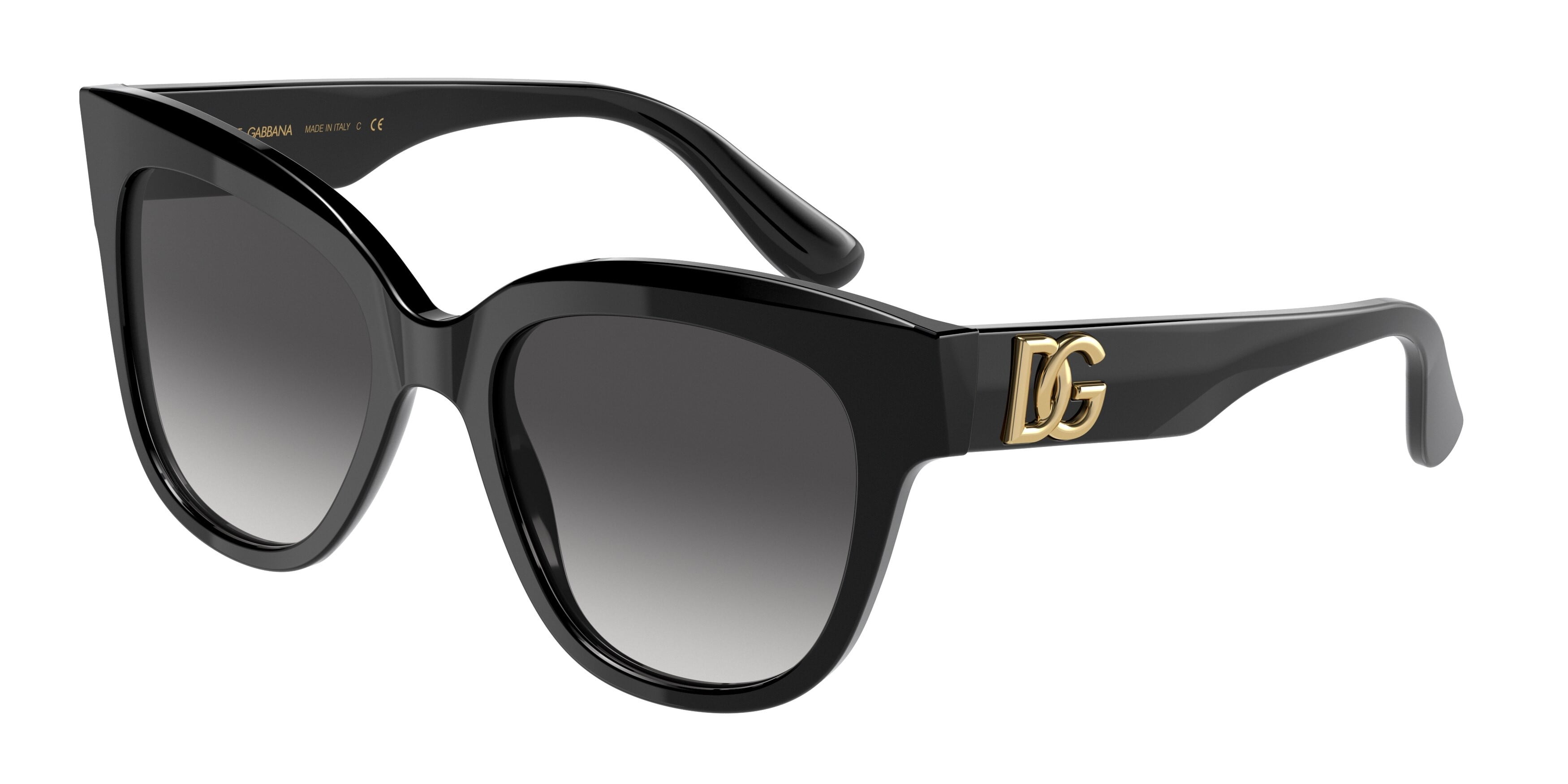 Sunglasses Dolce & Gabbana DG 4407 F 501/8G Black Grey Gradient ...