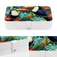 thumbnail image 4 of Toucan Portable PU Leather Jewelry Organizer Box with Removable Compartment, 4 of 6