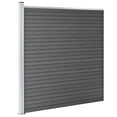 thumbnail image 6 of vidaXL Fence Panel WPC 68.9"x73.2" Black, 6 of 10