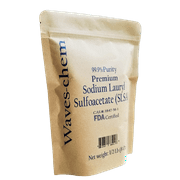 Sodium Lauryl Sulfoacetate (1/2 lb) SLSA foaming powder.