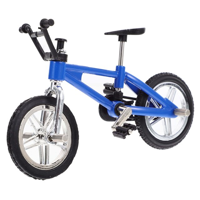 Homoyoyo Décoration de Vélo Modèle Miniature en Alliage Bleu 1Pcs pour Photographie