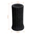 thumbnail image 2 of 24 Uds. Calcetines para silla, calcetines para muebles, antideslizantes, elásticos, para patas de sillas, fundas para calcetines, almohadillas tejidas para muebles, circunferencia de pies de 3 "a 5" Adepaton Remaches, Sujetadores y más, 2 of 8