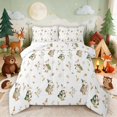 thumbnail image 3 of Erosebridal Duck Queen Comforter Set for Girls, Autumn Floral Comforter Sets Queen, Reversible 3-Piece 1 Comforter and 2 Pillowcases, 3 of 6
