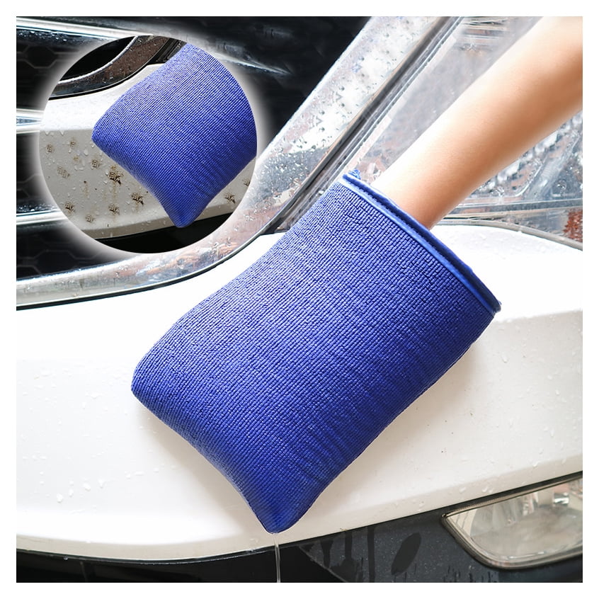 Clay Mitt, 2 Pack Clay Bar Mitt for Car Detailing, Fine Grade Auto Magic Clay Towel, Scratch-Free and Paint Safe, for Cleaning Polishing Detailing Cars Paint, Glass, Wheels