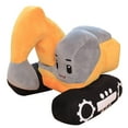 thumbnail image 1 of Yudong Excavadora de Peluche de 10"" Juguete de construcción de Peluche de excavadora Suave para Regalos de Fiesta de Navidad de cumpleaños para niños (Amarillo) (Amarillo 10), 1 of 5