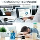 thumbnail image 3 of Temporizador Pomodoro OORAII giratorio de 5, 25, 10, 50 minutos preestablecido, 3 of 9