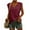 Wine Red, variant on Casual Loose Fit Basic Tank Tops Womens Cap Sleeve T-Shirt Vest