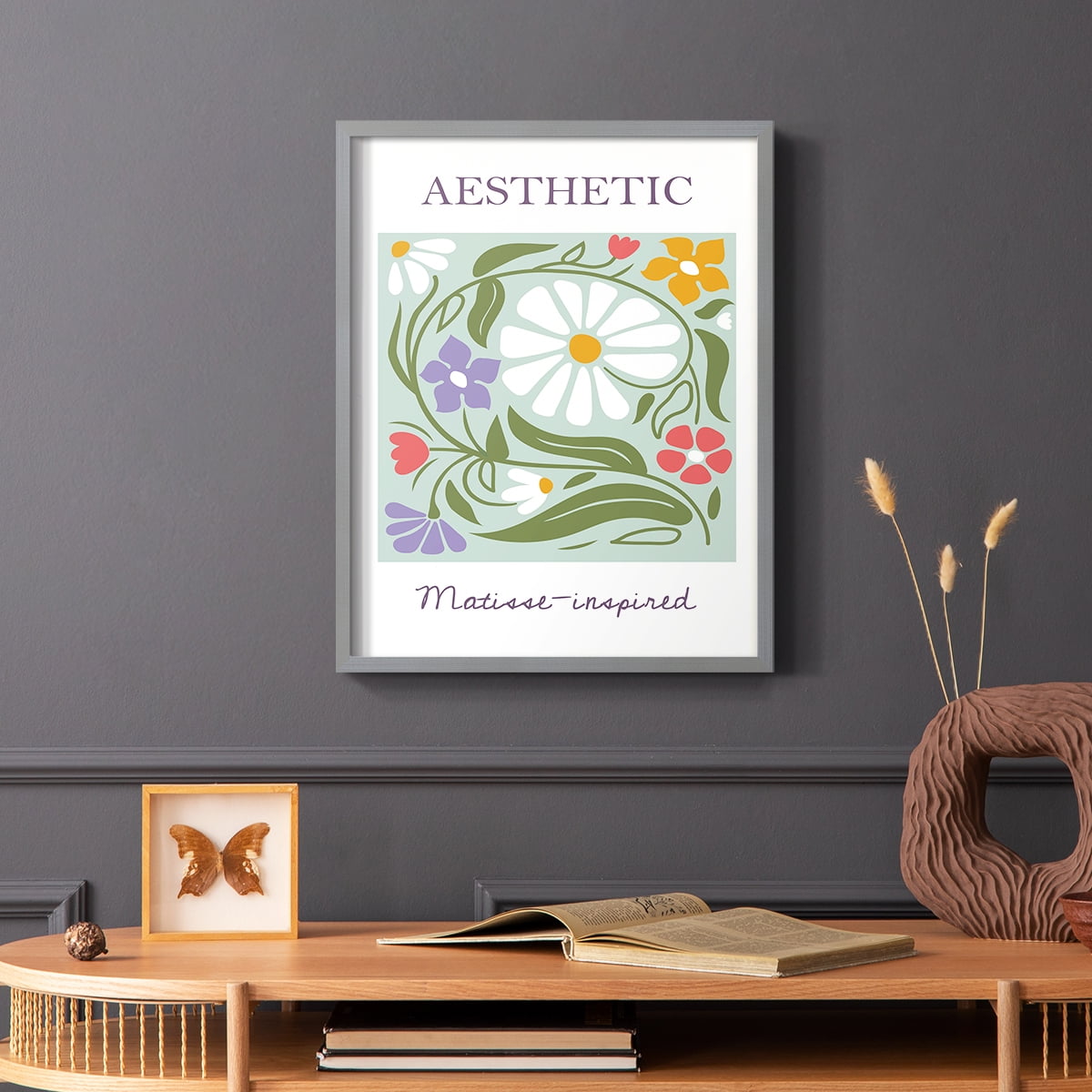 Matisse LVIII Framed Print - Solid Wood
