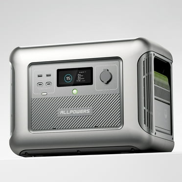 ALLPOWERS B1000 Expand Battery Power Station, 1152Wh Capacity, LiFePO4 Battery, Compatible with R1500 / R2500 Solar Generator
