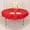 Red, variant on BalsaCircle 70" Cotton Round Black Tablecloth Reception Catering Dining Table Linens