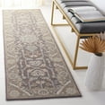 thumbnail image 3 of SAFAVIEH Blossom Shevon Oriental Runner Rug, Dark Grey/Light Brown, 2'3" x 16', 3 of 9