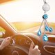 thumbnail image 4 of Colgante De Cristal Para Espejo Retrovisor De Coche, Decoración De Abalorio De Bola De Cristal Para Coche, Accesorios Ostentosos Para Coche Para Mujer, Decoración Interior De Coche Scienceny VI012036-02, 4 of 6