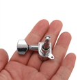 thumbnail image 4 of 3Set Guitar Sealed Small Peg Tuning Pegs Tuners Machine Heads for Acoustic Electric Guitar Guitar Parts( Silver 6R ), 4 of 8
